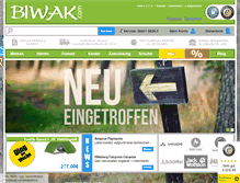 Tablet Screenshot of biwak.com