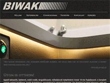 Tablet Screenshot of biwak.hu